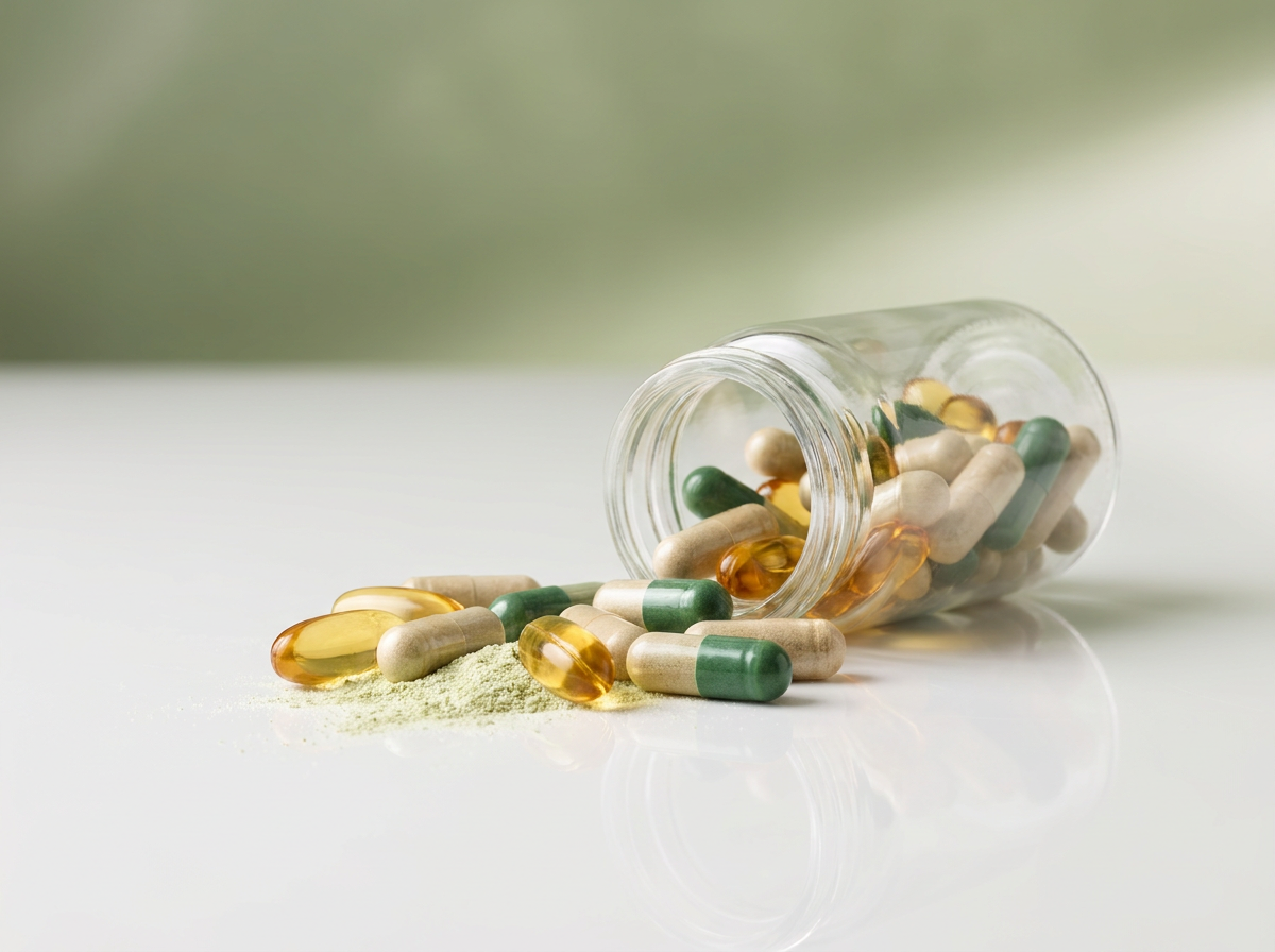 Nutraceutical capsules and vitamin powder